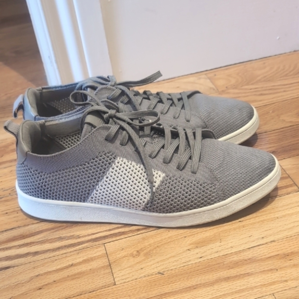 Aldo Gray Mesh Sneakers Lightweight Breathable